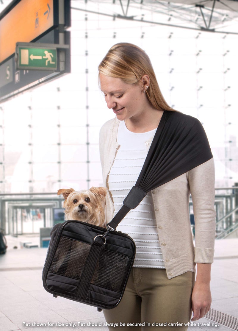 Sherpa Travel Pet Carrier Accessory, Comfort Strap, Black (56014) - Image 4